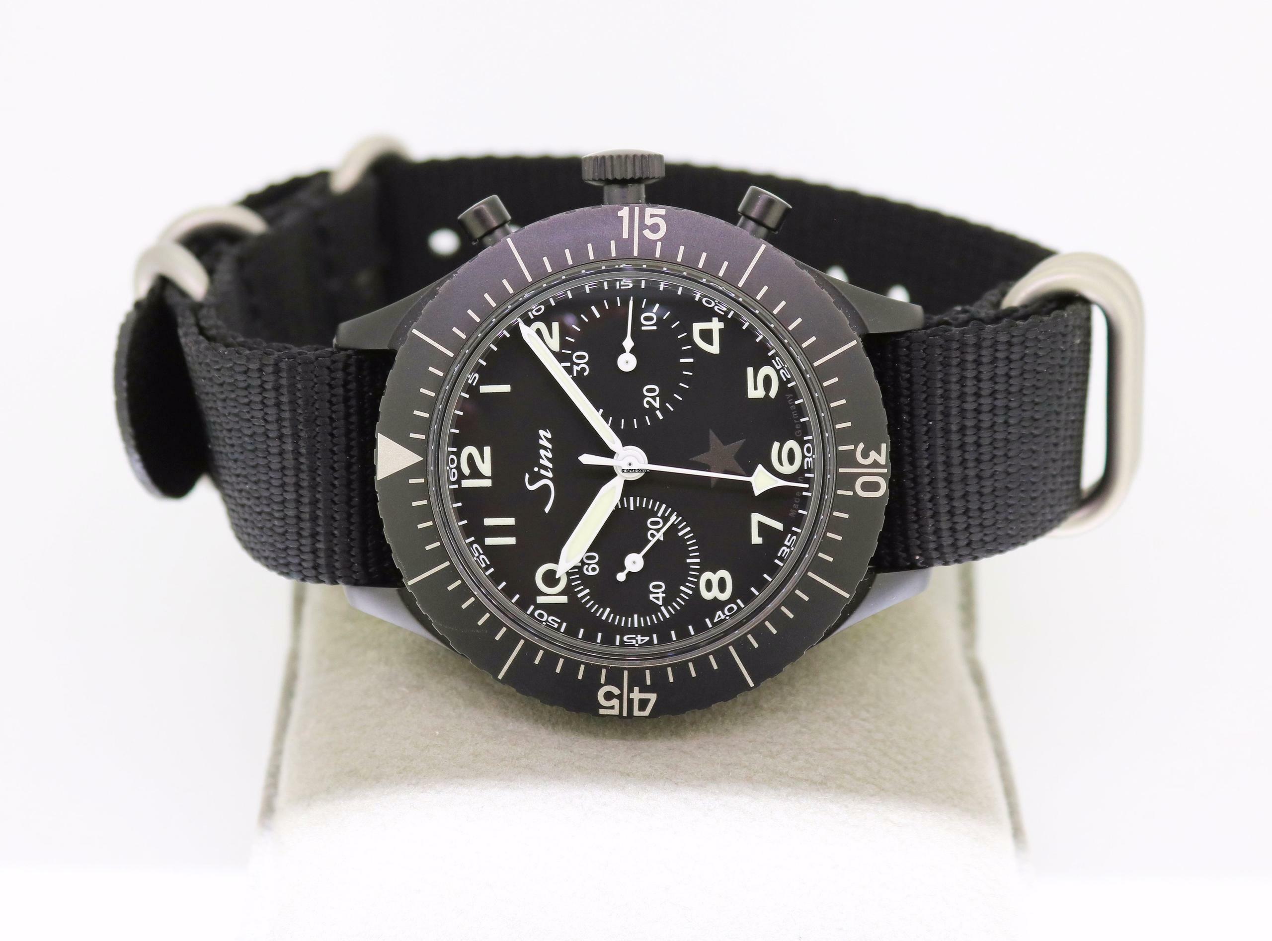 Thumbnail von Sinn 155 S Revolution II Limited Edition Full Set tegimentiert schwarz Hartstoff beschichtet