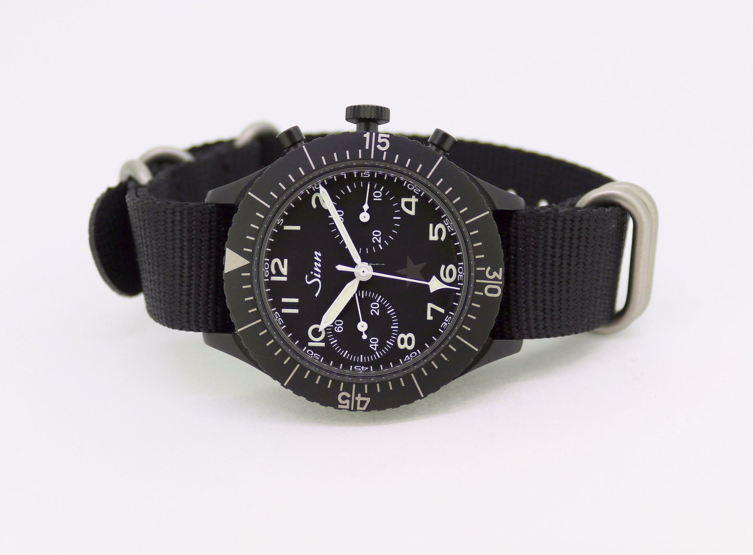 Thumbnail von Sinn 155 S Revolution II Limited Edition Full Set tegimentiert schwarz Hartstoff beschichtet