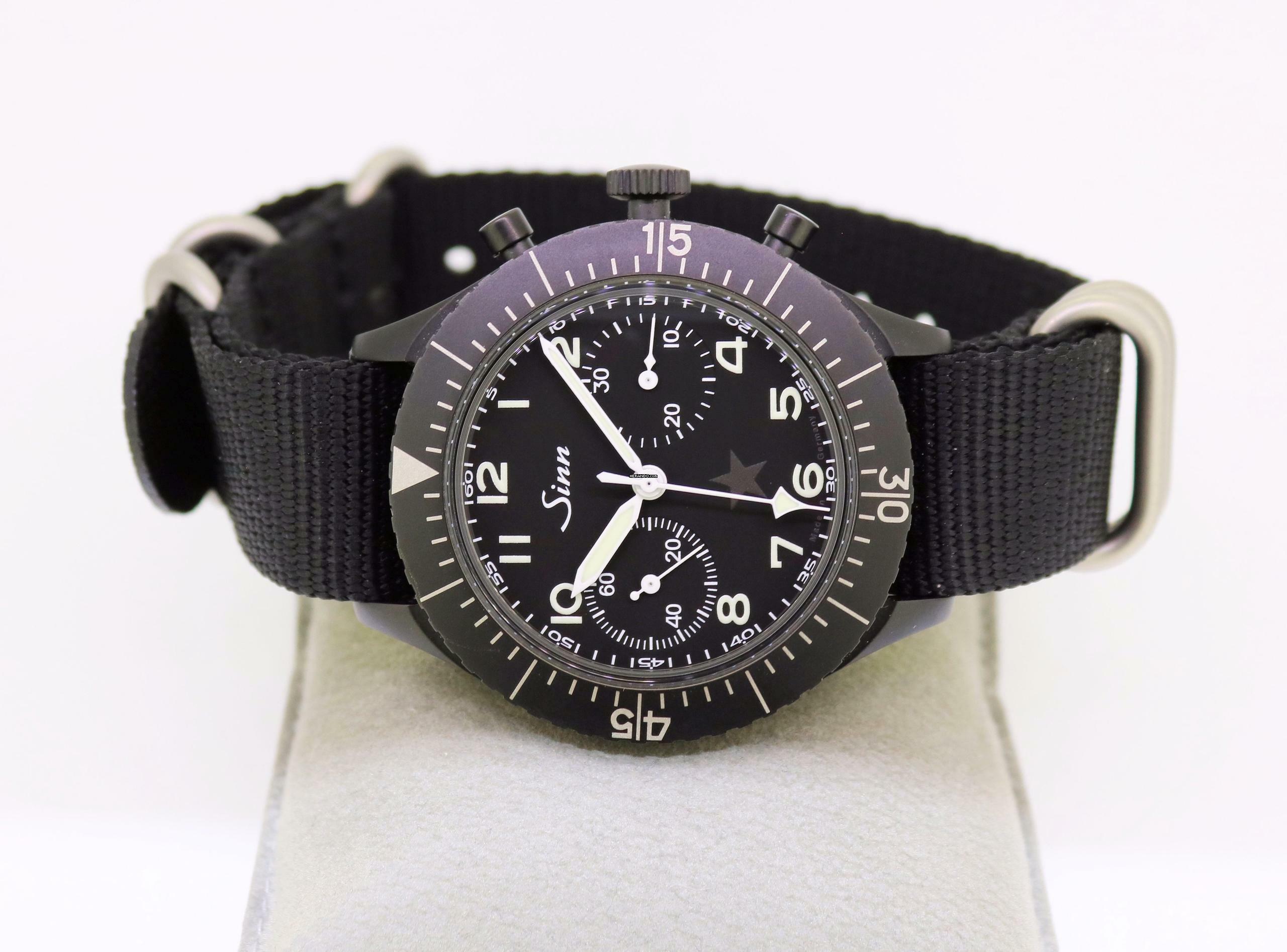 Thumbnail von Sinn 155 S Revolution II Limited Edition Full Set tegimentiert schwarz Hartstoff beschichtet