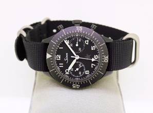 Thumbnail von Sinn 155 S Revolution II Limited Edition Full Set tegimentiert schwarz Hartstoff beschichtet