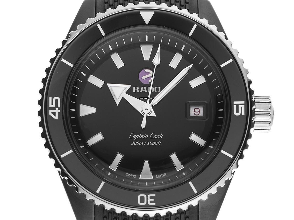  Rado Captain Cook High-Tech Ceramic Diver Ref.R32129158 2025 Full Set Ungetragen Captain Cook High-Tech Ceramic Diver Faltschließe 