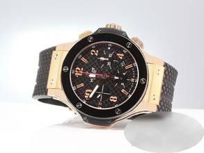 Thumbnail von Hublot Big Bang 44 mm Chronograph 301.pb.131.rx Rosegold 750 Keramik Herren 18kt Rose Gold Black Dial