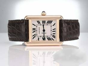 Thumbnail von Cartier Tank Solo Edelstahl Rosegold 750 2017 W5200024 Stahl Steel 18kt Rose Gold Damen