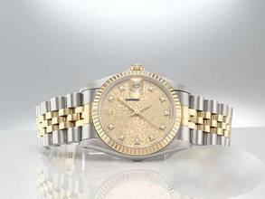 Thumbnail von Rolex Datejust 31 31mm Medium 68273 Stahl Gelbgold 750 Diamanten Automatik Stainless Steel 18kt Yellow Gold Jubilé-band Chronometer Oyster