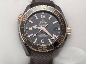 Thumbnail von Omega Seamaster Planet Ocean Deep Brown 215.62.40.20.13.001 2022 Keramik 18kt Rose Gold