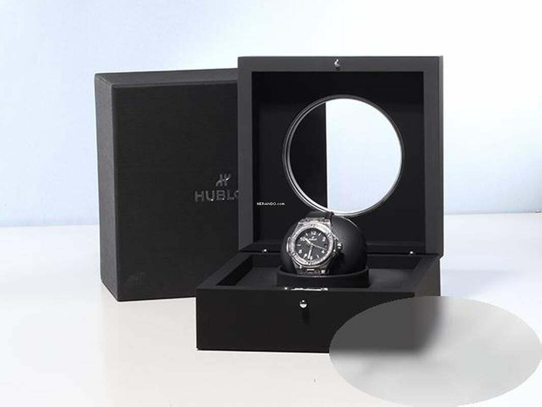 Thumbnail von Hublot Big Bang One Click 39mm 465.sx.1170.rx.1204 Stahl Diamanten Automatik Black Dial