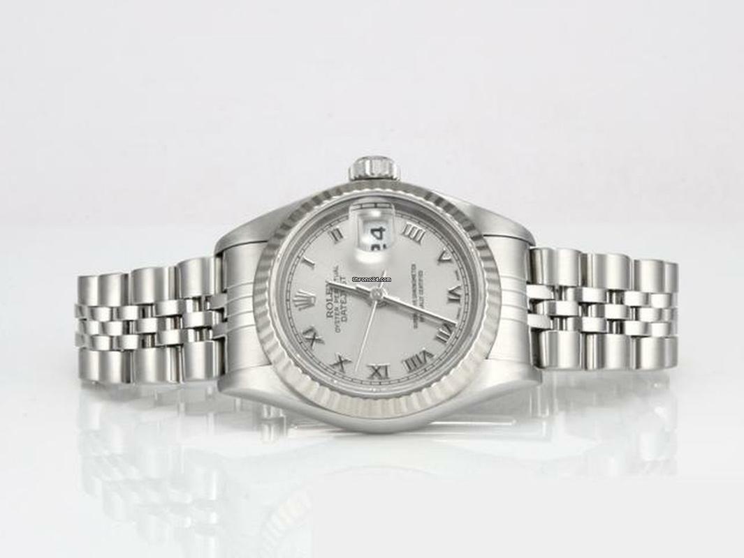 Thumbnail von Rolex Lady-Datejust Stahl Weissgold 750 2000 Automatik Gold Damen Stainless Steel 18kt White Gold Jubilé-band Chronometer Oyster