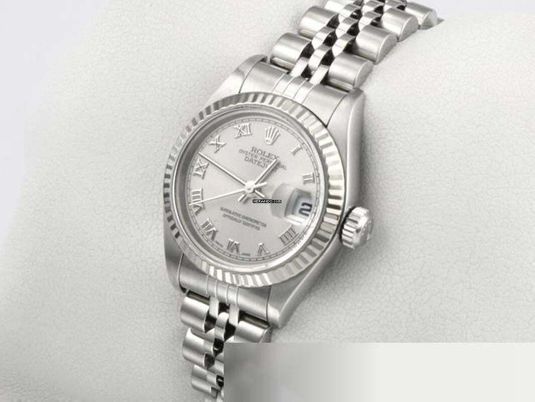 Thumbnail von Rolex Lady-Datejust Stahl Weissgold 750 2000 Automatik Gold Damen Stainless Steel 18kt White Gold Jubilé-band Chronometer Oyster