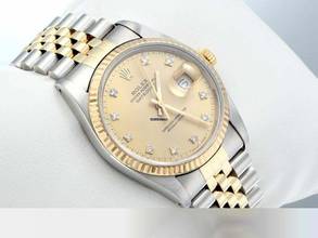Thumbnail von Rolex Datejust 36 36mm 16233 Edelstahl Gelbgold 750 Automatik Stainless Steel 18kt Yellow Gold Jubilé-band Chronometer Oyster