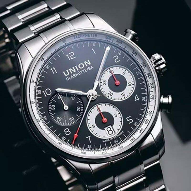  Union Glashütte Belisar Chronograph NEW FULL SET 