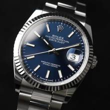 Thumbnail von Rolex Datejust 36 Oyster Blue Dial