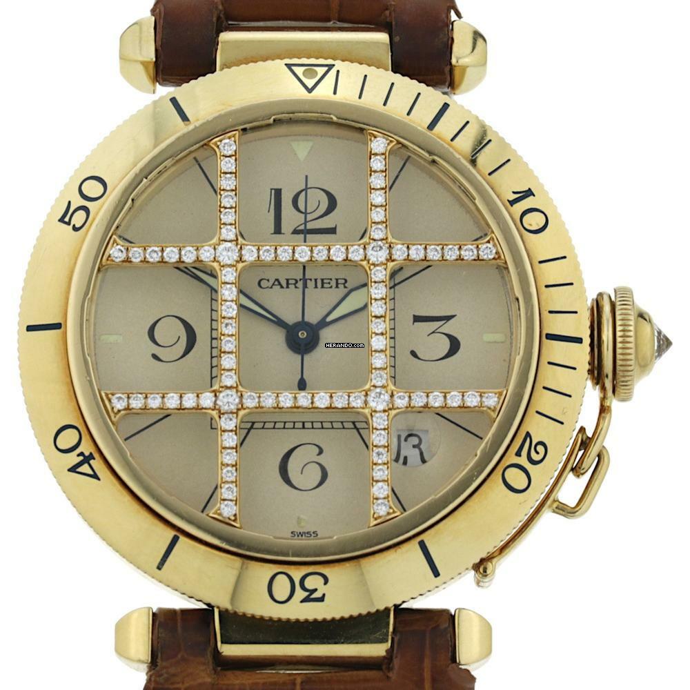 Thumbnail von Cartier Pasha Grille Diamonds Ref.1023