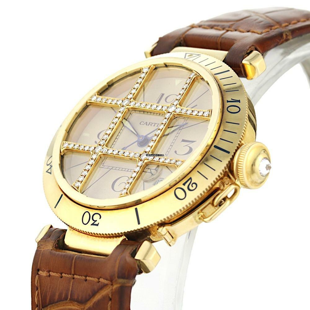 Thumbnail von Cartier Pasha Grille Diamonds Ref.1023