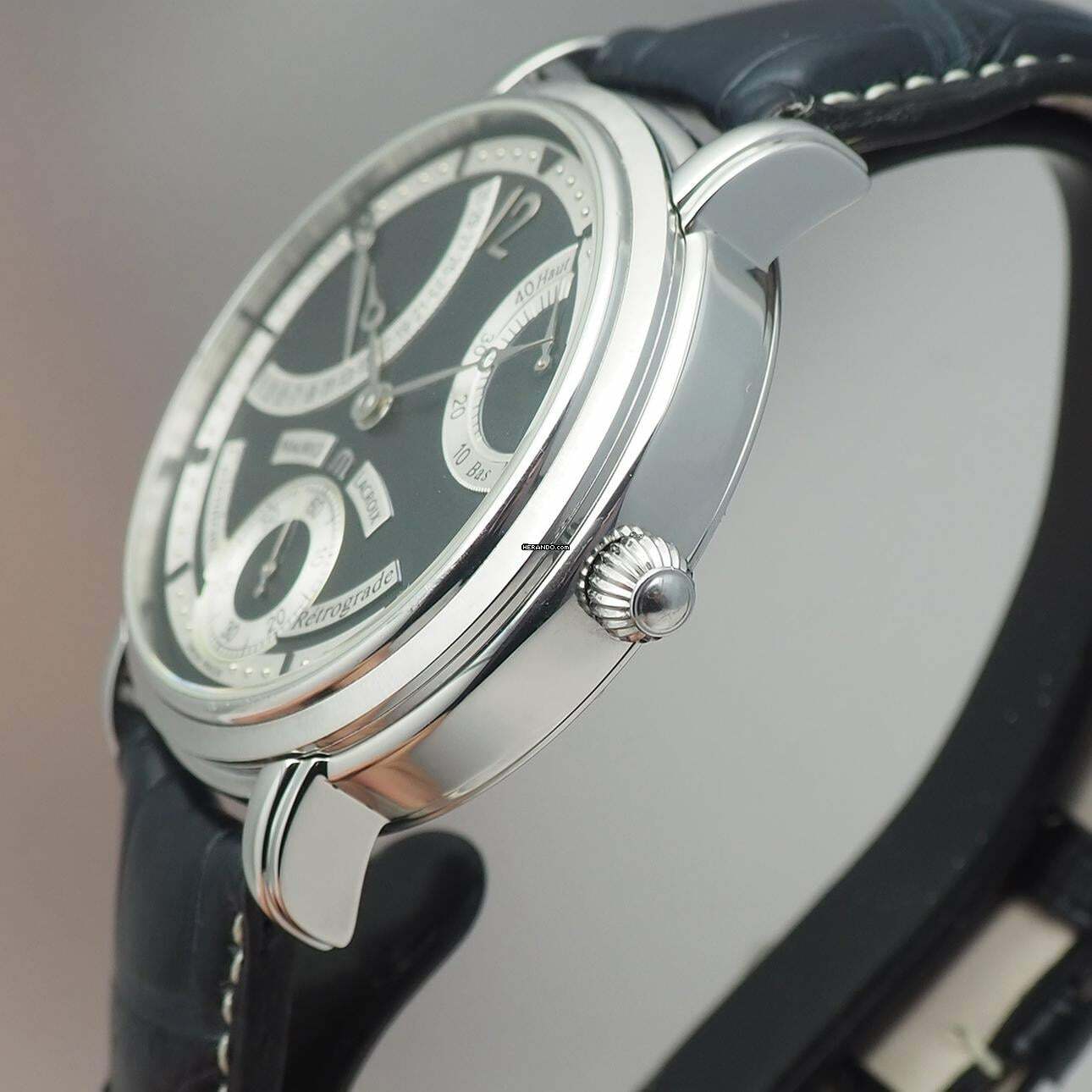 Thumbnail von Maurice Lacroix Masterpiece Calendrier Retrograde MP7068 black dial B+P