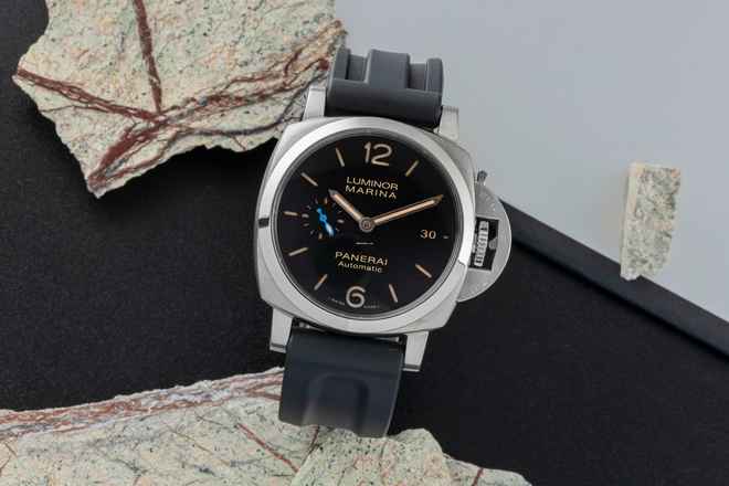  Panerai Luminor Marina 1950 3 Days Automatic 42 3 Days Stahl Automatic Ref. PAM01392 B&P 