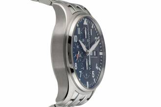 Thumbnail von IWC Fliegeruhr Chronograph Pilot Chronograph Le Petit Prince Automatik Stahl Ref. IW377717 Papiere 2017
