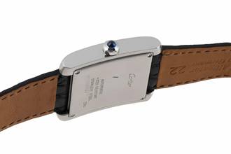 Thumbnail von Cartier Tank Française Edelstahl Automatik Herrenuhr Ref. W5101755 B&P 2003