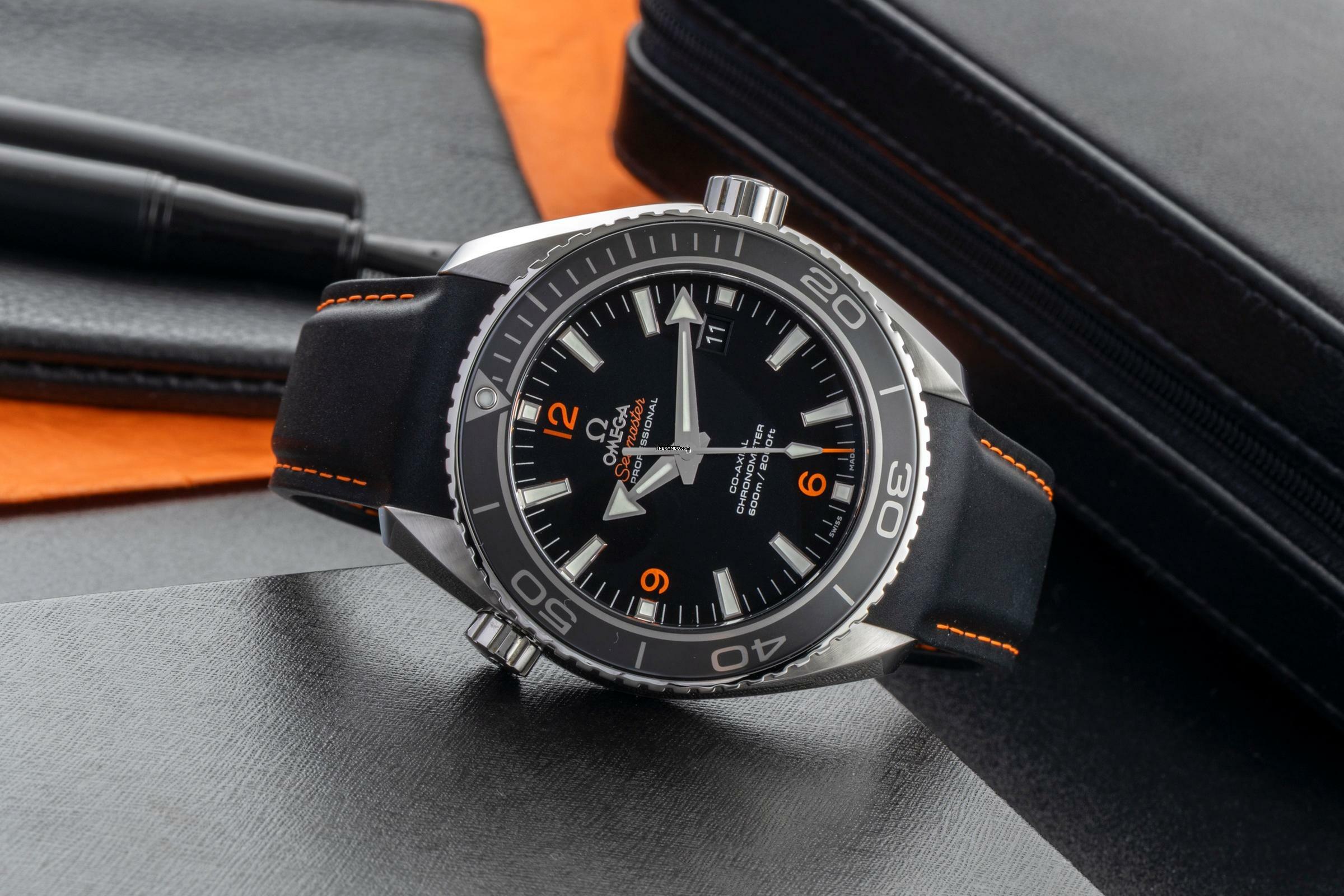 Thumbnail von Omega Seamaster Planet Ocean 46 Stahl Automatik Ref. 232.32.46.21.01.005 B&P