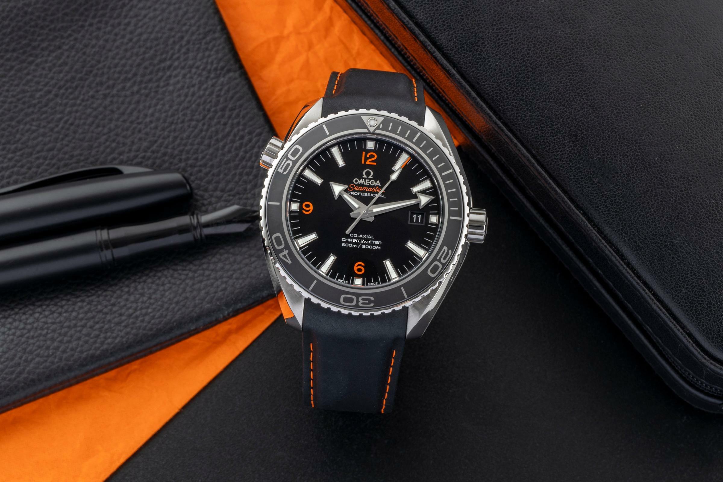 Thumbnail von Omega Seamaster Planet Ocean 46 Stahl Automatik Ref. 232.32.46.21.01.005 B&P