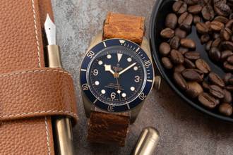 Thumbnail von Tudor Black Bay Bronze Bucherer Blue Edition Ref. 79250BB-0001 B&P 2017