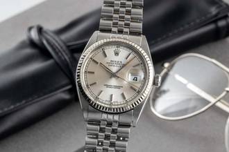 Thumbnail von Rolex Datejust 36 Stahl / Weissgold Automatik Herrenuhr Ref. 16014 Box