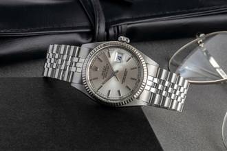 Thumbnail von Rolex Datejust 36 Stahl / Weissgold Automatik Herrenuhr Ref. 16014 Box