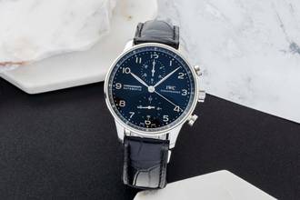 Thumbnail von IWC Portugieser Chronograph Stahl Automatik Herrenuhr Ref. IW371447