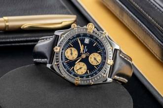 Thumbnail von Breitling Chronomat Chronograph Stahl / Gold Automatik Herrenuhr Ref. B13050.1