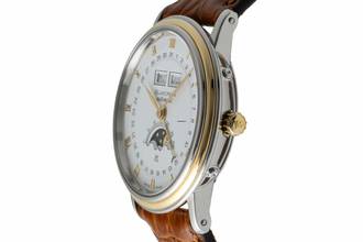 Thumbnail von Blancpain Villeret Moonphase Triple Calendar Moonphase Stahl Automatik Ref. 6595