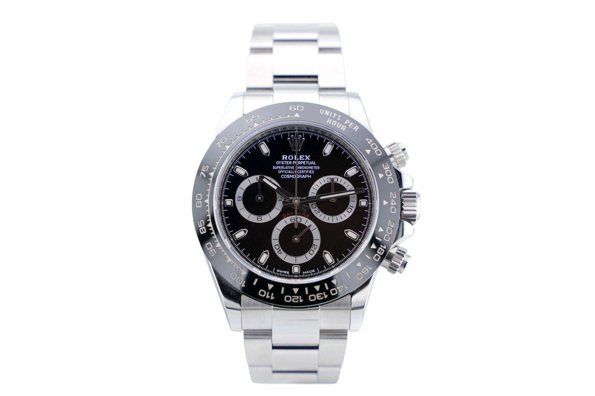 Rolex Daytona 40MM - Black Dial - Ceramic Bezel 116500LN