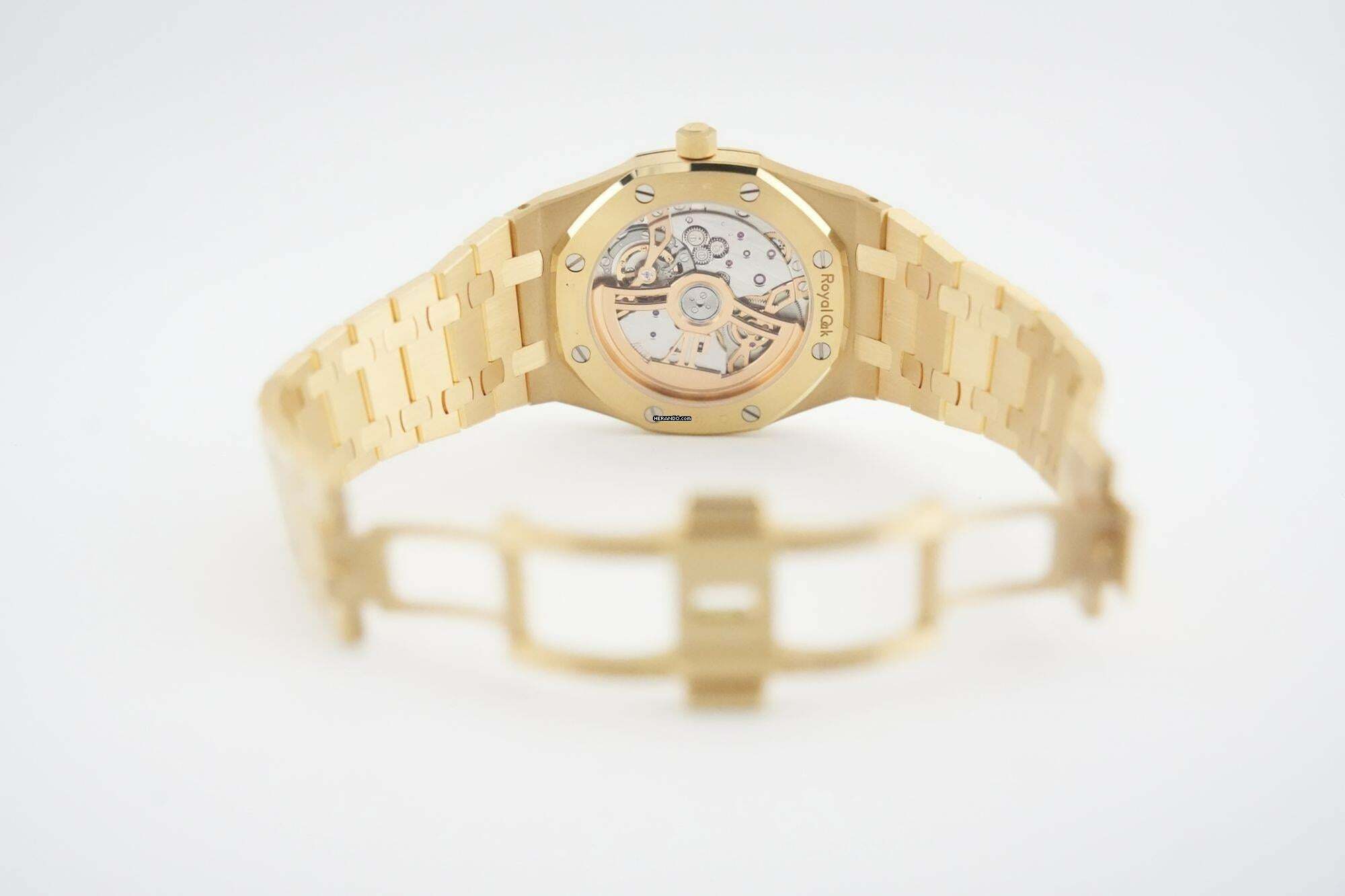 Thumbnail von Audemars Piguet Royal Oak Jumbo 39mm Smoke Dial Yellow Gold 16202BA.OO.1240BA.02