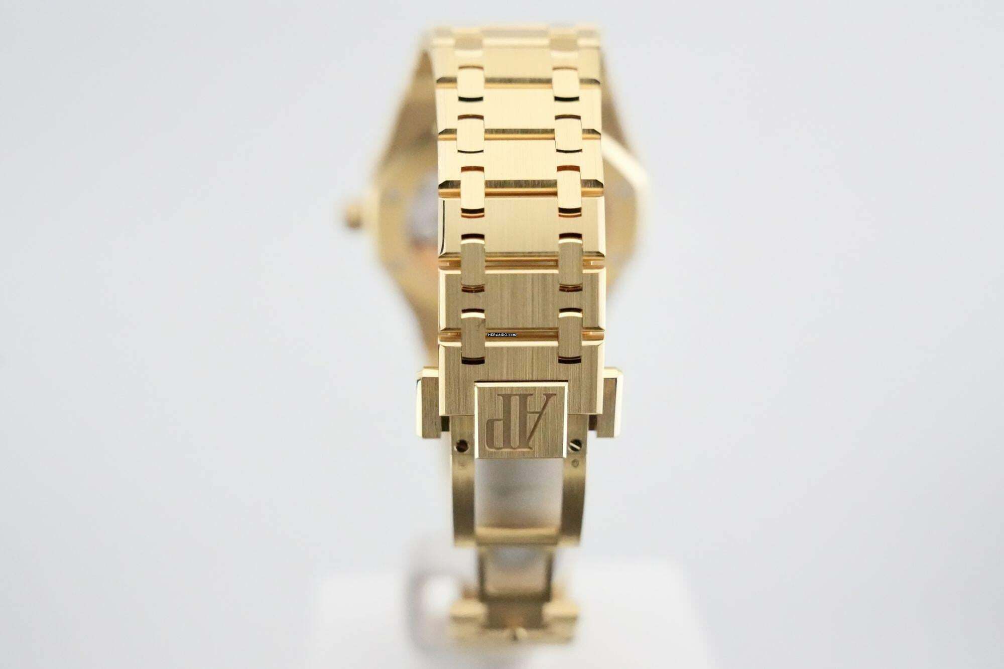 Thumbnail von Audemars Piguet Royal Oak Jumbo 39mm Smoke Dial Yellow Gold 16202BA.OO.1240BA.02