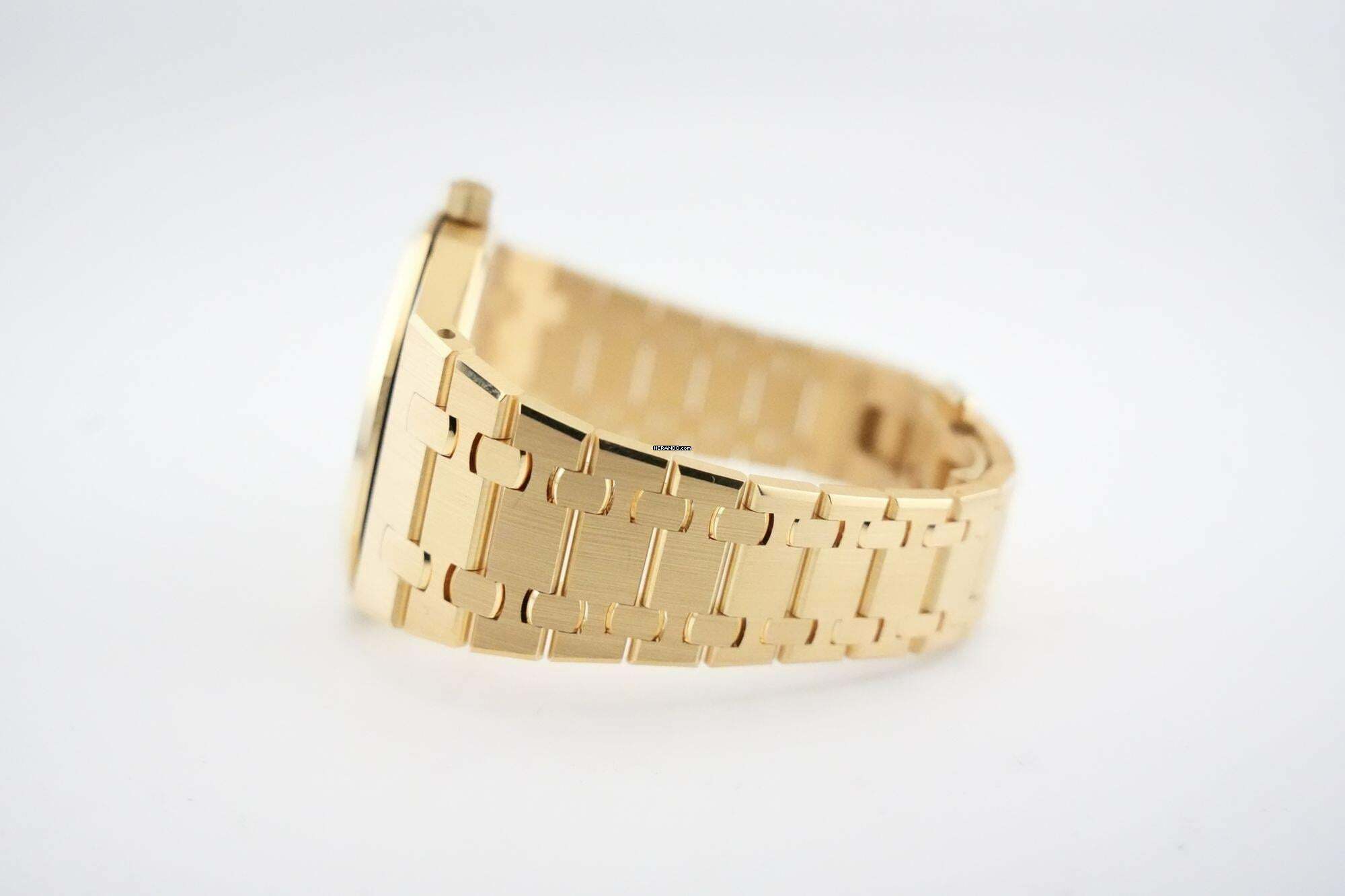 Thumbnail von Audemars Piguet Royal Oak Jumbo 39mm Smoke Dial Yellow Gold 16202BA.OO.1240BA.02