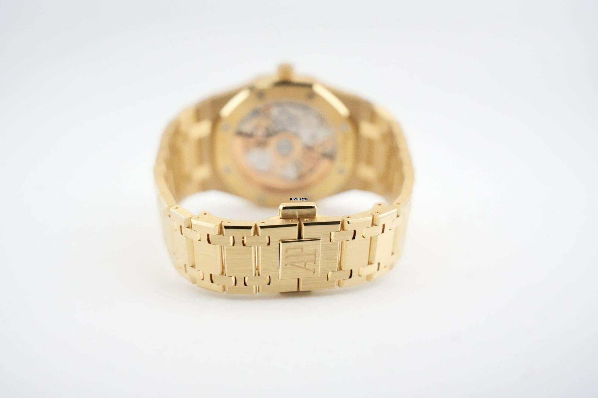 Thumbnail von Audemars Piguet Royal Oak Jumbo 39mm Smoke Dial Yellow Gold 16202BA.OO.1240BA.02