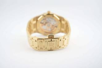 Thumbnail von Audemars Piguet Royal Oak Jumbo 39mm Smoke Dial Yellow Gold 16202BA.OO.1240BA.02