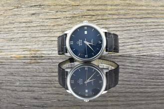 Thumbnail von Omega De Ville Prestige Co Axial 424.13.40.20.03.001 Blue Dial - B&P