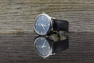 Thumbnail von Omega De Ville Prestige Co Axial 424.13.40.20.03.001 Blue Dial - B&P