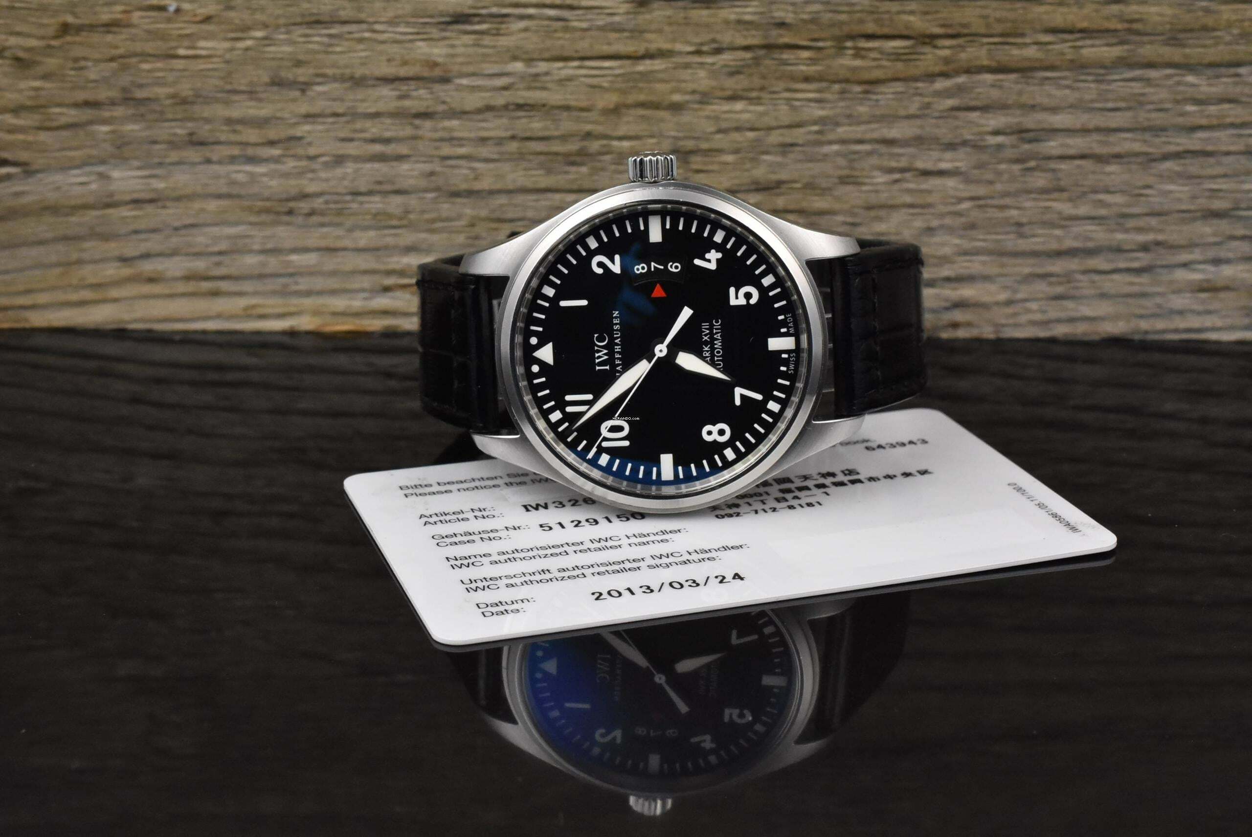 Thumbnail von IWC Fliegeruhr Mark XVII Automatic - 2013