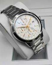 Thumbnail von IWC Ingenieur Chronograph 42mm IW380801 Silver Dial Very Good Full Set 2023