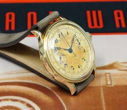 Thumbnail von Eberhard & Co. Extra-Fort STUNNING PINK GOLD PRE EXTRA-FORT BREGUET DIAL RARE VINTAGE