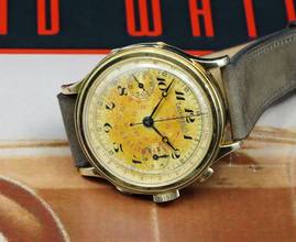 Thumbnail von Eberhard & Co. Extra-Fort STUNNING PINK GOLD PRE EXTRA-FORT BREGUET DIAL RARE VINTAGE