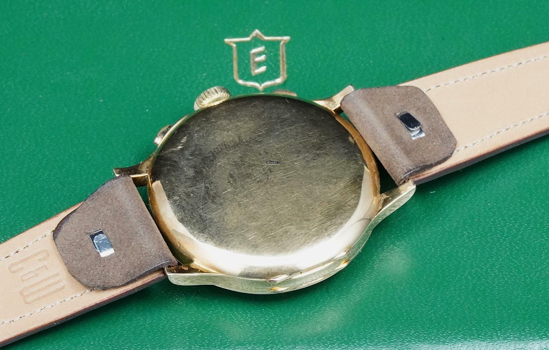 Thumbnail von Eberhard & Co. Extra-Fort STUNNING PINK GOLD PRE EXTRA-FORT BREGUET DIAL RARE VINTAGE