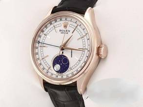 Thumbnail von Rolex Cellini Moonphase 50535 2022 Rosegold 750 Automatik Mondphase 18kt Rose Gold White Dial