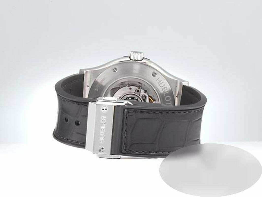 Thumbnail von Hublot Classic Fusion Black 45mm 511.nx.1170.lr Titan Automatik Titanium Black Dial
