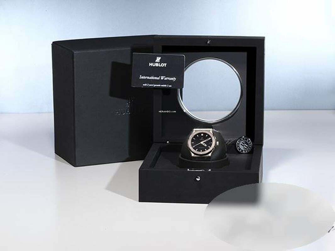 Thumbnail von Hublot Classic Fusion Black 45mm 511.nx.1170.lr Titan Automatik Titanium Black Dial