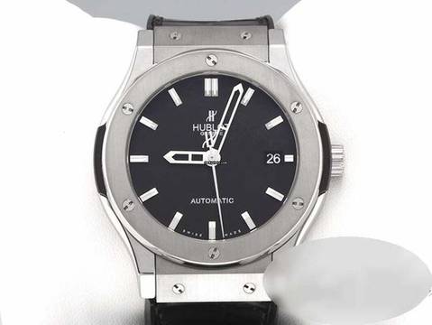  Hublot Classic Fusion Black 45mm 511.nx.1170.lr Titan Automatik Titanium Black Dial 