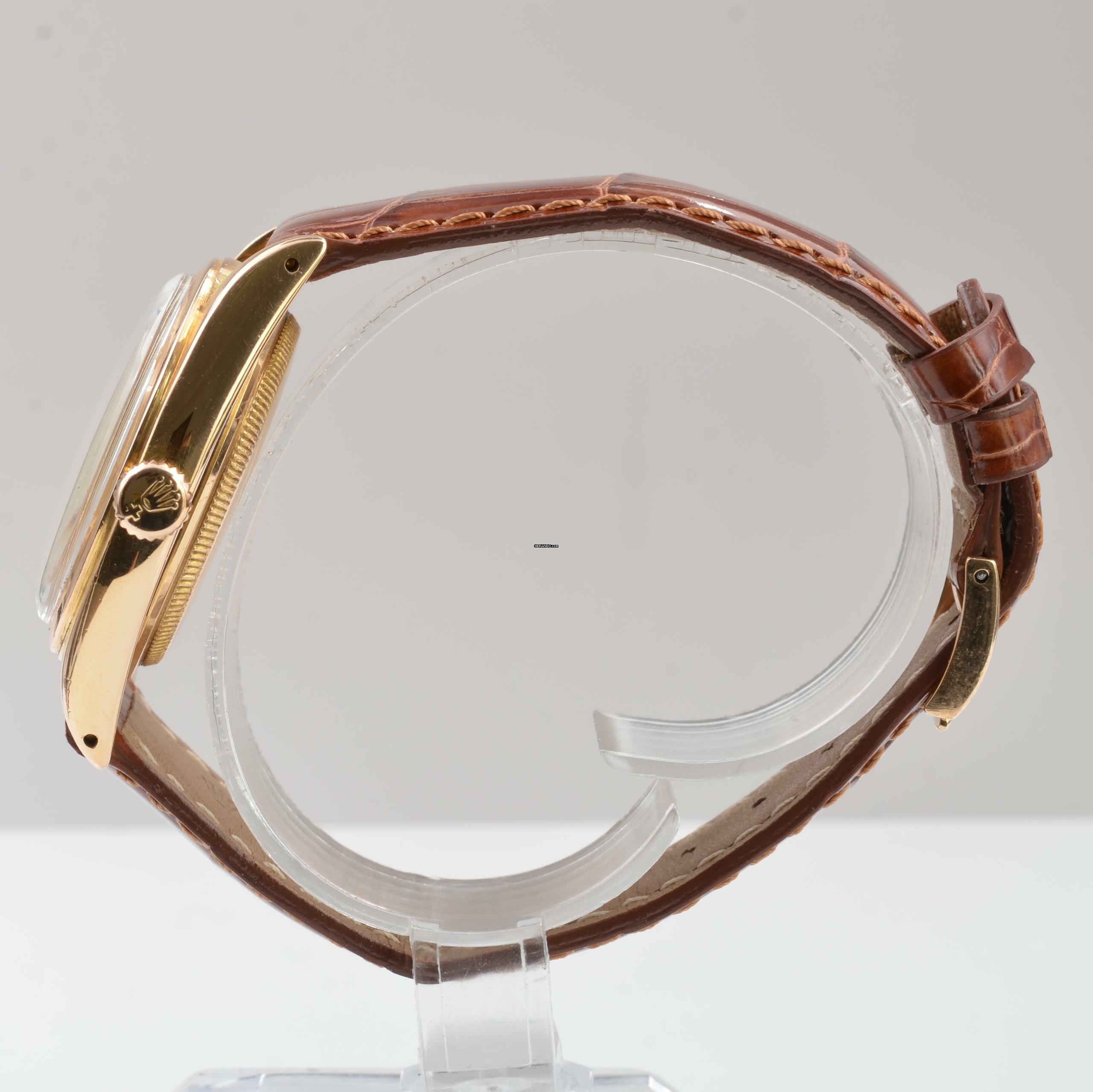 Thumbnail von Rolex Oyster Perpetual 6088 Bubbleback OCC by Joyeria Riviera rose gold 18KT 1950