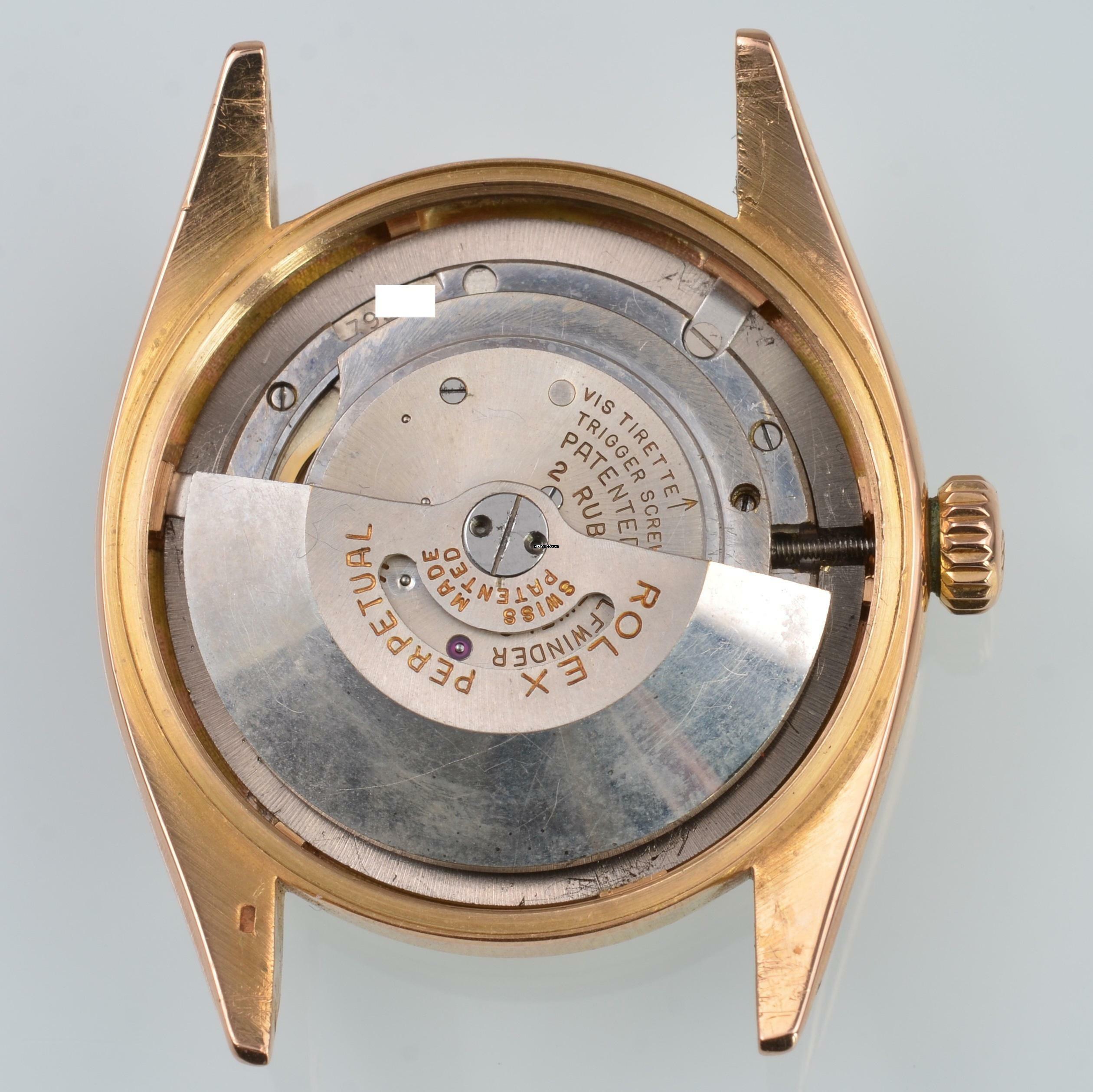 Thumbnail von Rolex Oyster Perpetual 6088 Bubbleback OCC by Joyeria Riviera rose gold 18KT 1950