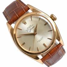 Thumbnail von Rolex Oyster Perpetual 6088 Bubbleback OCC by Joyeria Riviera rose gold 18KT 1950