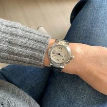 Thumbnail von Cartier Pasha C 2377 GMT Meridian 36MM silver dial Automatic